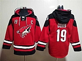Phoenix Coyotes 19 Doan Red All Stitched Sweatshirt Hoodie,baseball caps,new era cap wholesale,wholesale hats